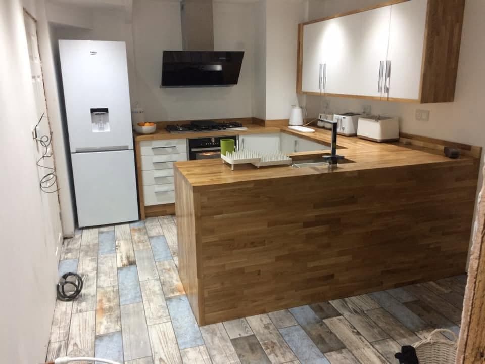 Solid Wood Worktop & Island